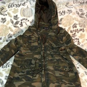 Camo Raincoat